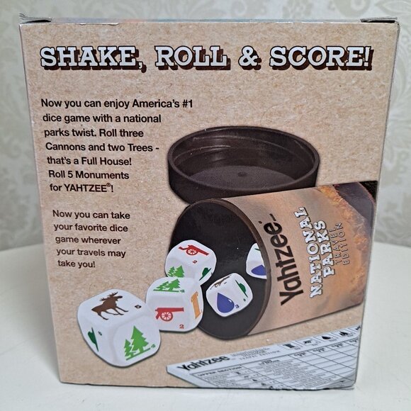 Yahtzee National Parks Travel Edition IOB - Picture 3 of 6